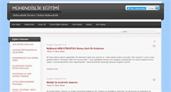 Desktop Screenshot of muhendislikegitimi.com